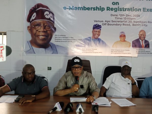 Rancour-Free Congresses Fortify APC, Expand Internal Democracy In Edo, Says Tenebe