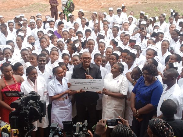 Obi Donates N15M For Training of Nurses at St. Philomena College of Nursing Sciences In Edo