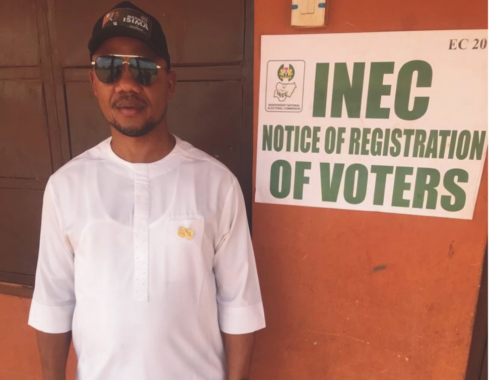 APC Chairmanship Aspirant, Maxwell Isima Visits INEC Ongoing CVR Centre In Ekpon, Igueben