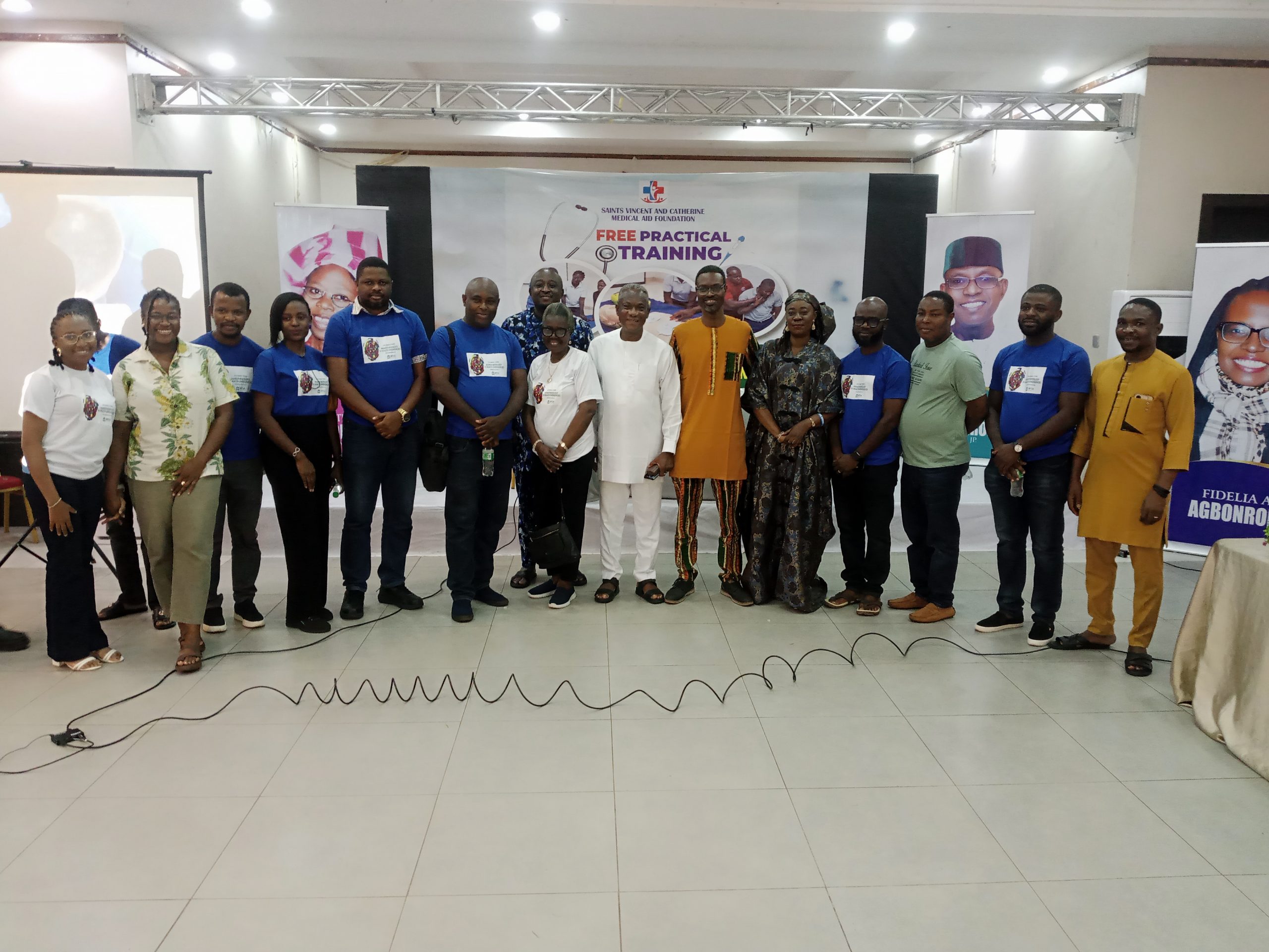 Saints Vincent and Catherine Medical Aid Foundation Empowers Nigerians with Basic Life-Saving Techniques