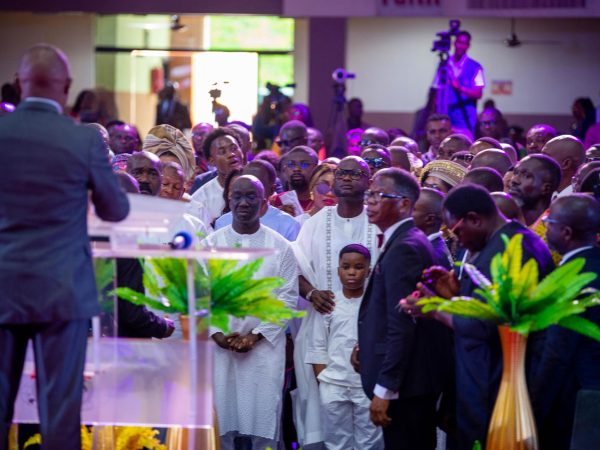 Gov Okpebholo Leads Dignitaries to Thanksgiving Service for Edo Deputy Governor’s Late Mother