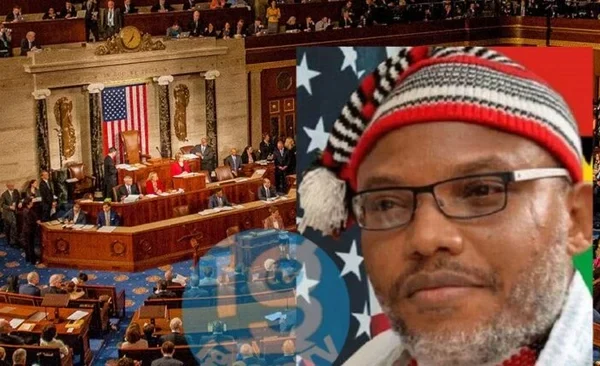 US Congress Passes Resolution On Nnamdi Kanu, Asks Secretary of State to Engage FG Of Nigeria