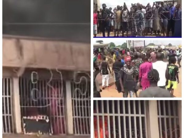 Millions of Naira Lost As Fire Guts Popular Anambra Supermarket In Edo