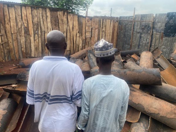 Two Suspected Pipeline Vandals Arrested in Edo