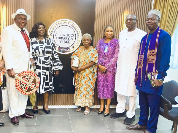 UBTH Hails Ahonaruogho’s Family Donation of a State of the Art Geriatrics Library and Lounge