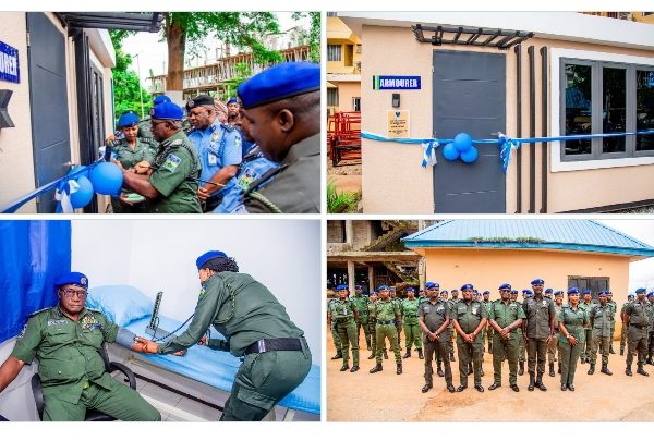 NPF Commissions New Armoured Office, Provost Office, Sick Bay At SPU Base 7, Abuja