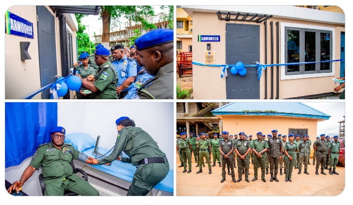 NPF Commissions New Armoured Office, Provost Office, Sick Bay At SPU Base 7, Abuja