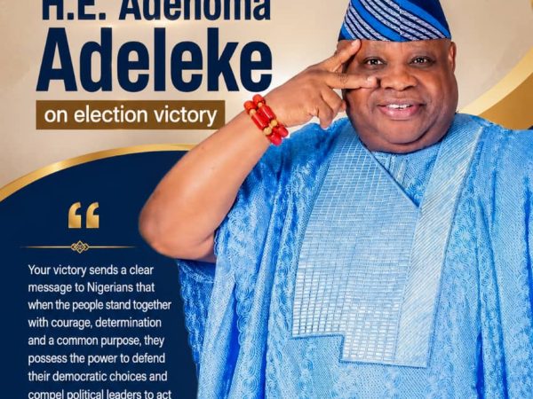 Ex-Edo Gov Obaseki Congratulates Gov Adeleke on Re-Election Victory