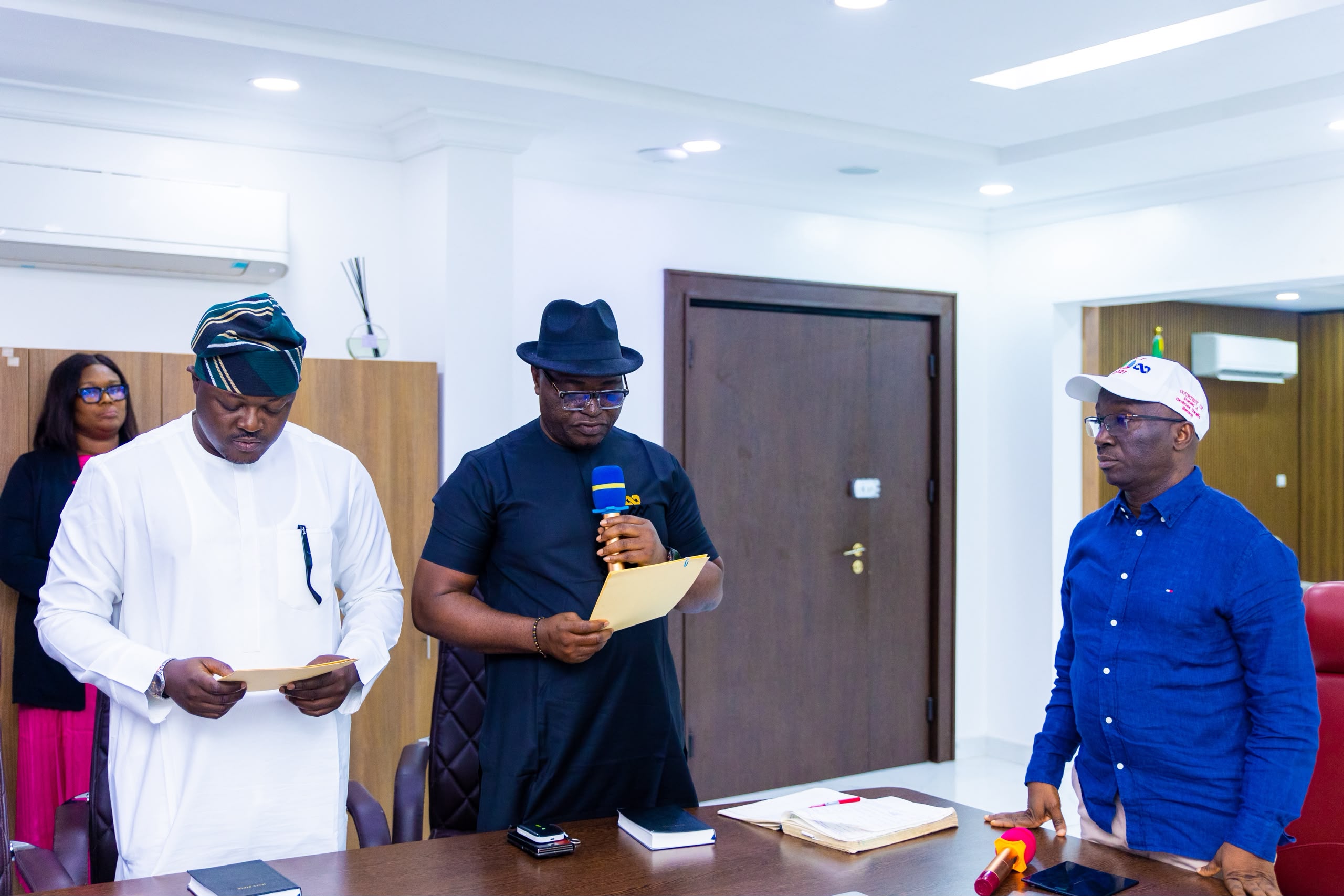 Gov Okpebholo Swears in Osifo as Education Commissioner