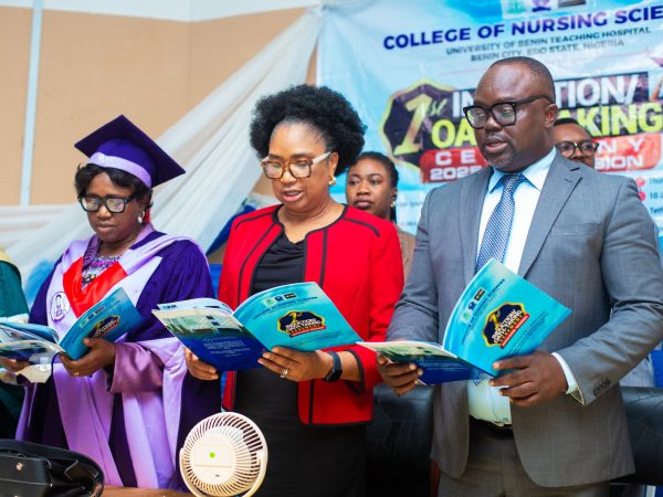 INDUCTION/OATH-TAKING:UBTH CMD Congratulates New Inductees, Says Nursing Profession one of the Noblest in Humanity