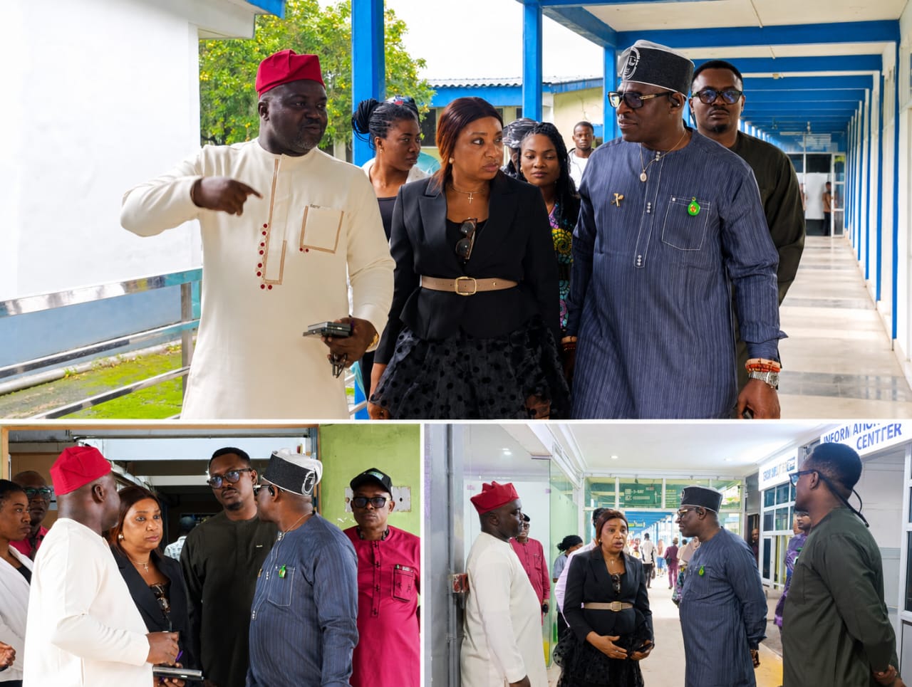 Federal Lawmaker Hon. Billy Osawaru Pays Visit to UBTH Amid Fanfare