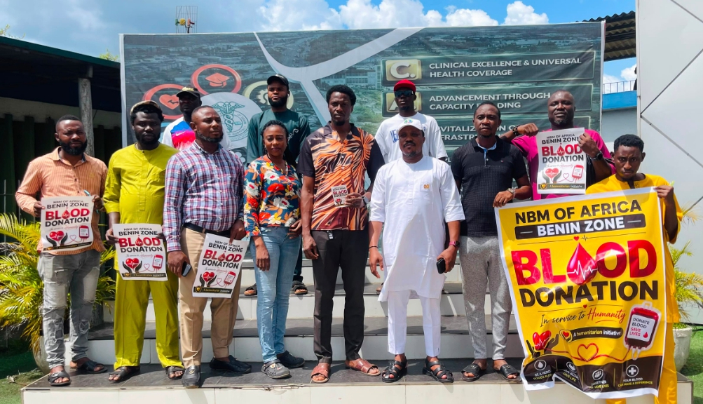 NBM Deepens Humanitarian Drive, Donates Blood to UBTH