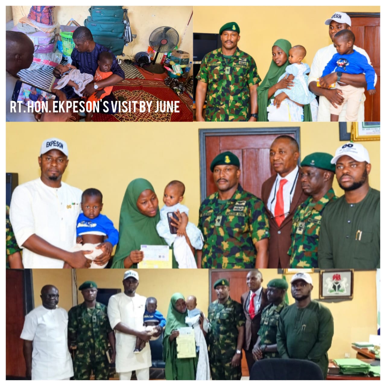 Fallen Hero: Ekpeson Redeems N20m Pledge to Family of Fallen Soldier