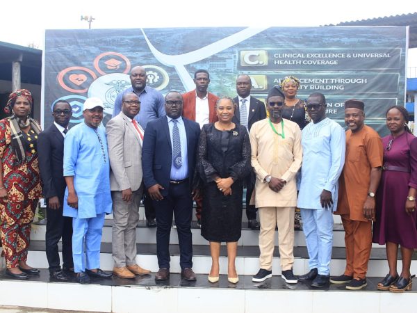 IHSAN Honours UBTH CMD, Prof. Ize-Iyamu with Award of Recognition