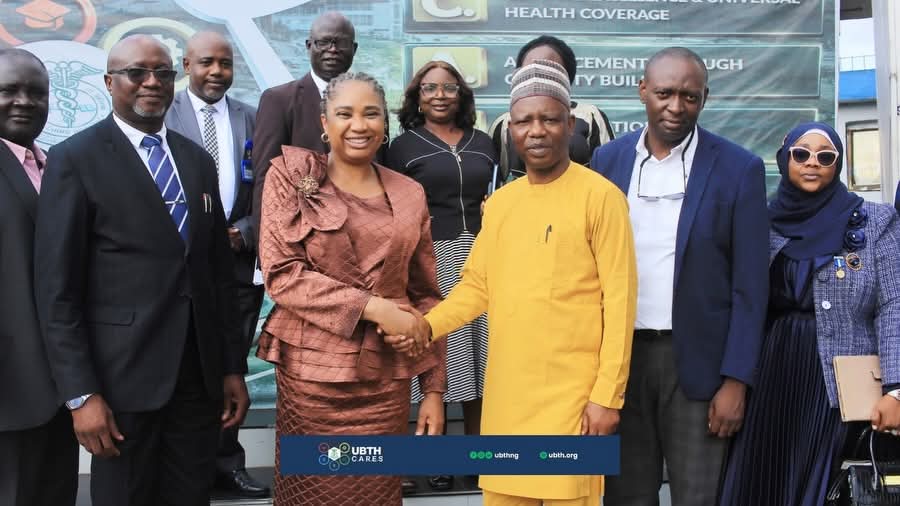 UBTH Gets Commendation on Financial Responsibility As Nigeria Revenue Service (NRS) Delegation Pays Visit 