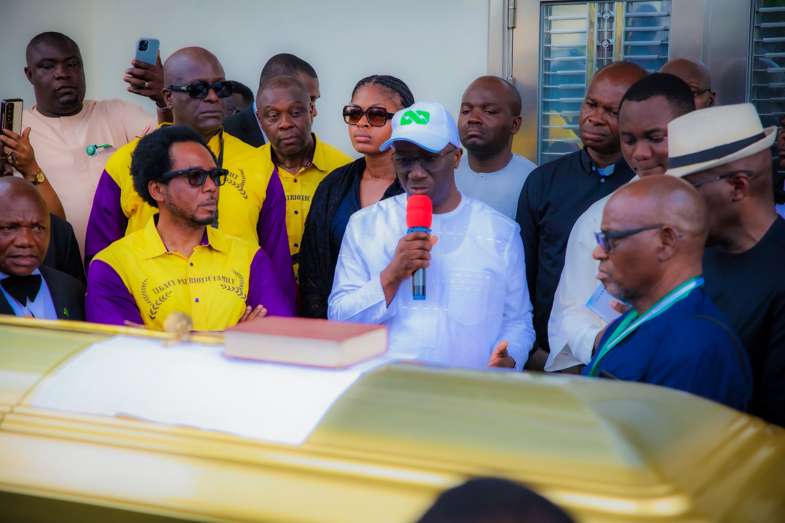 Gov Okpebholo Receives Dan Orbih’s Remains At Benin Airport