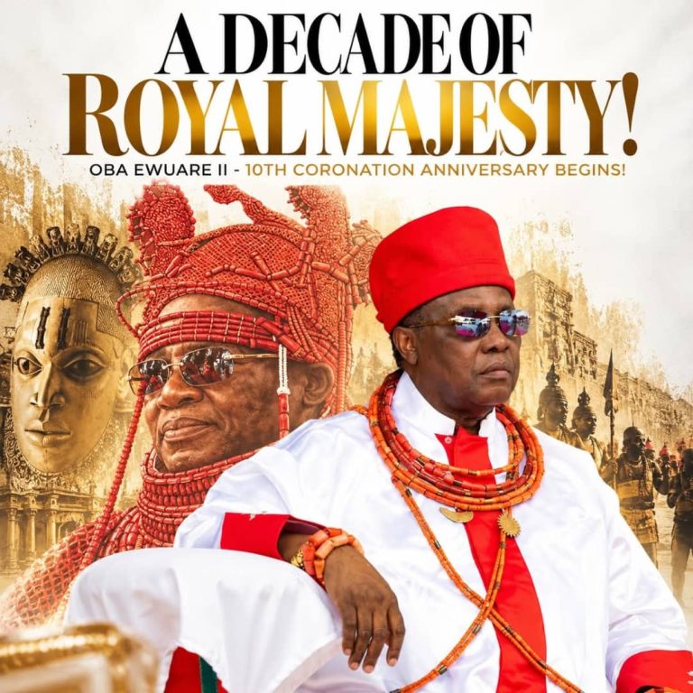 OUR OBA; OUR IDENTITY: A Decade of Oba Ewuare II and the Continuity of Benin Civilization