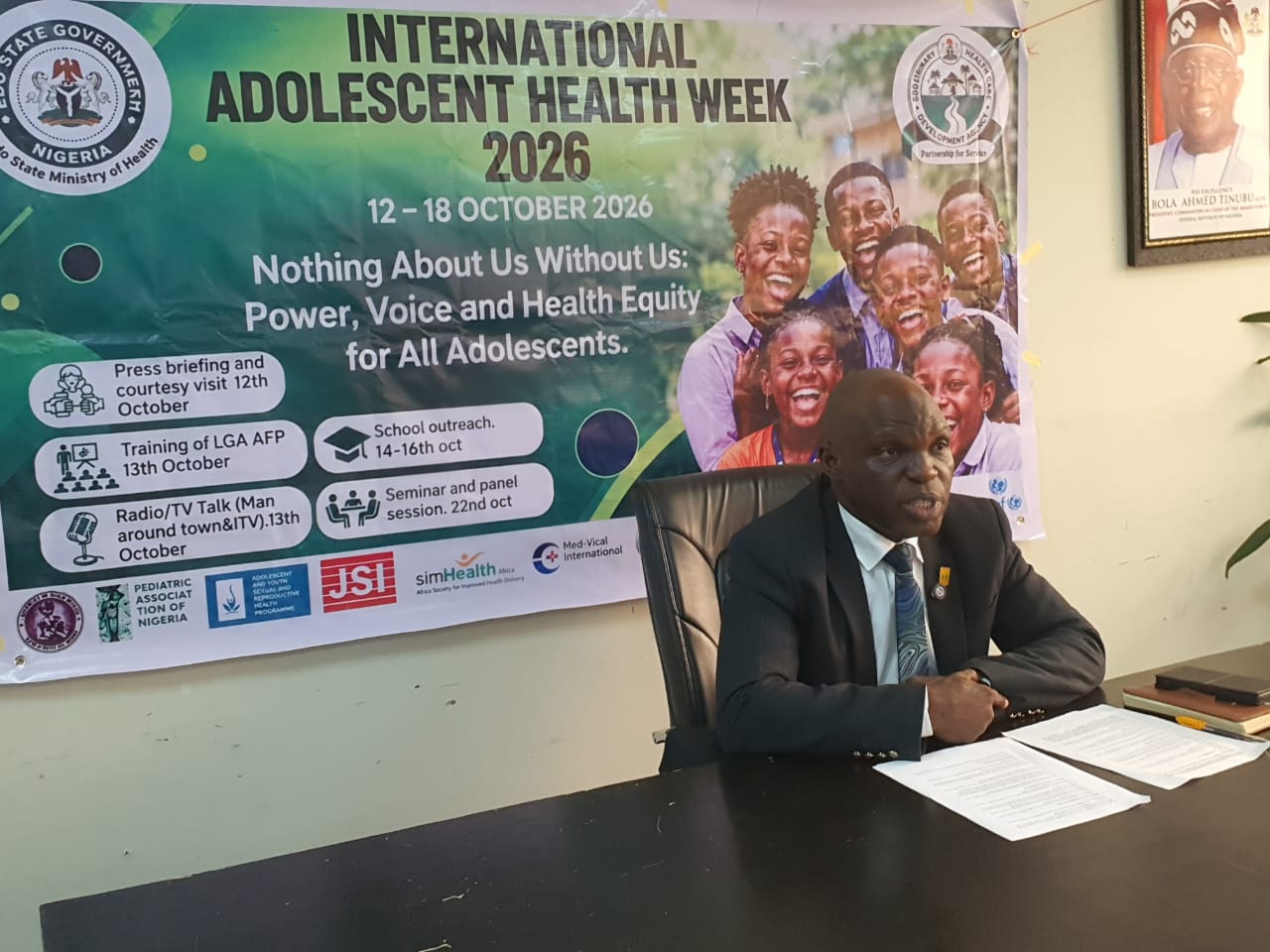 Edo Commemorates Adolescent Health Week