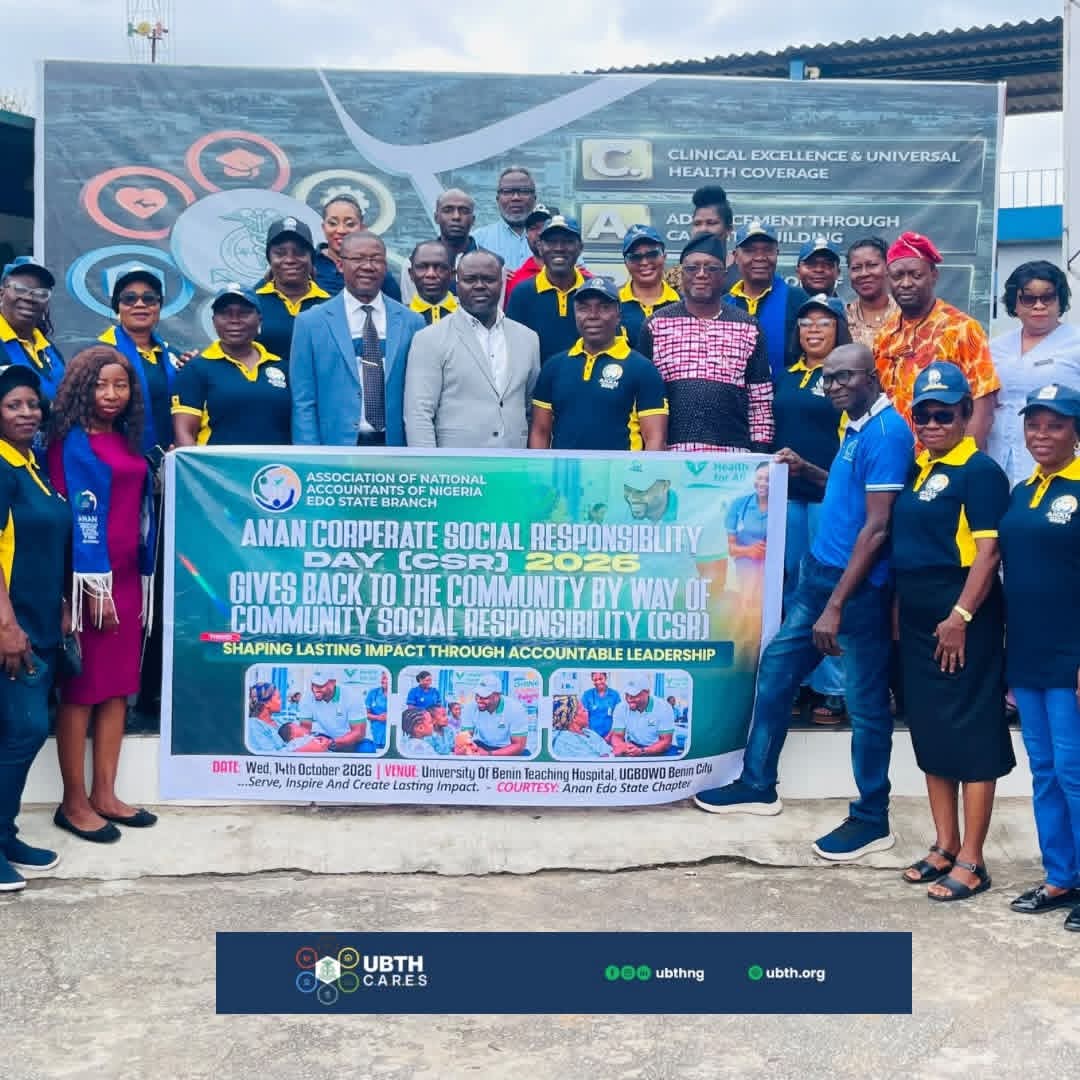 ANAN Edo State Hails UBTH Commitment to Healthcare Excellence