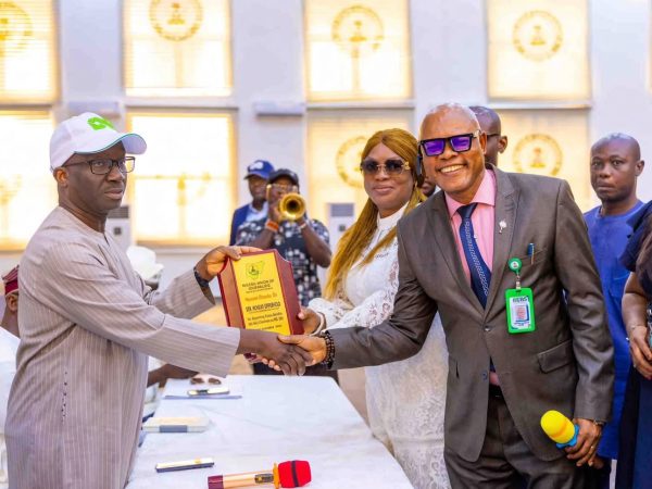 Okpebholo Hails Journalists for Sacrifices, Contributions to Nigeria’s Democracy