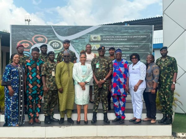 Commandant Nigerian Army School of Supply and Transport (S&T) Benin Commends UBTH