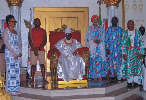 Benin Monarch Eulogises Remi Tinubu For Promoting Nigeria’s Image Abroad, Seeks Partnership